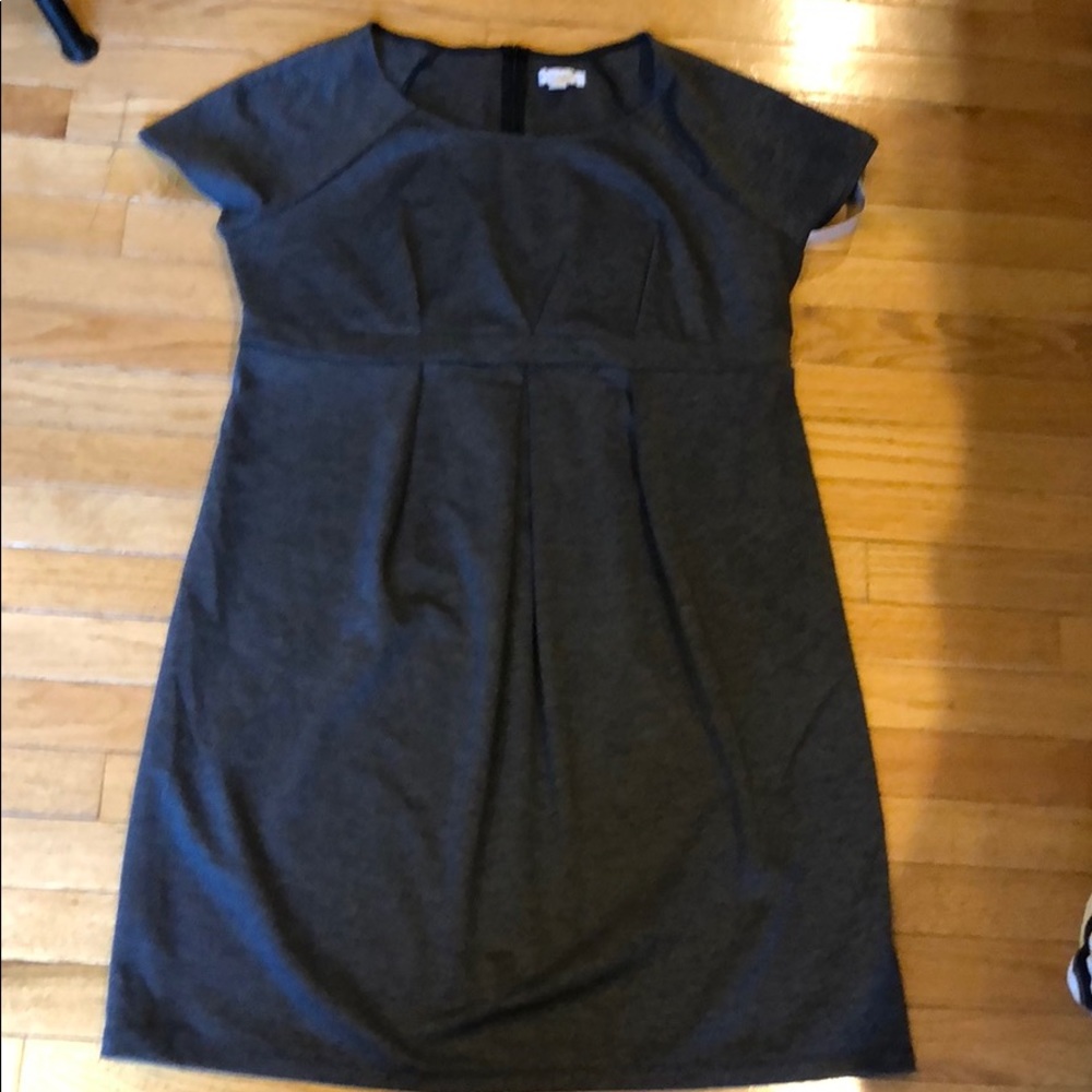 Grey maternity dress